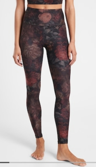 Athleta Pants - Athleta Elation Printed Floral Leggings